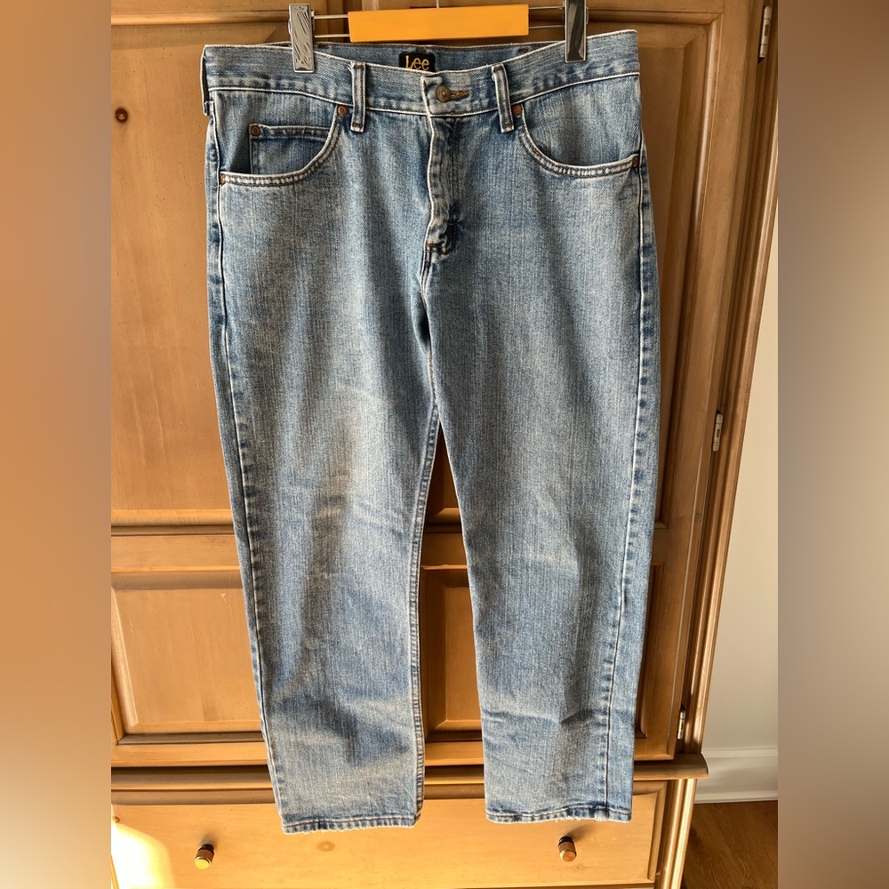 Lee  Straight Blue Jeans
